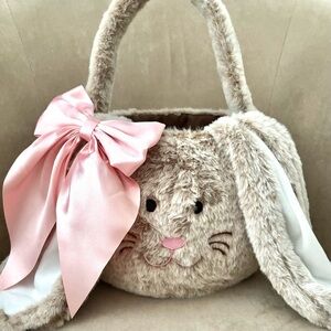 Easter Bunny Fur Basket